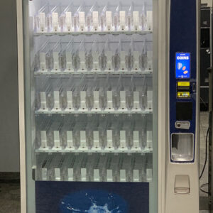 CRANE Dixie Narco BEV MAX 6 Media 5800-6 – High-Capacity Glass Front Beverage Vending Machine